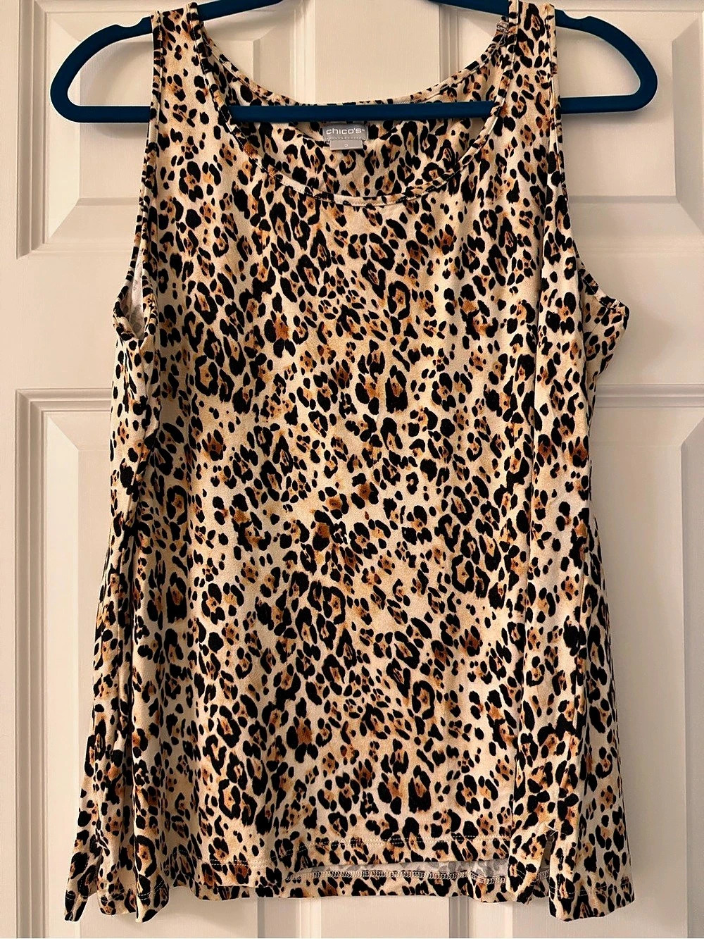 Chico's Leopard Print Tank Top